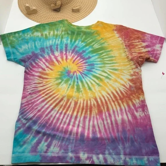 Continental Clothing Unisex Tie Dyed T Shirt S - Picture 7 of 7